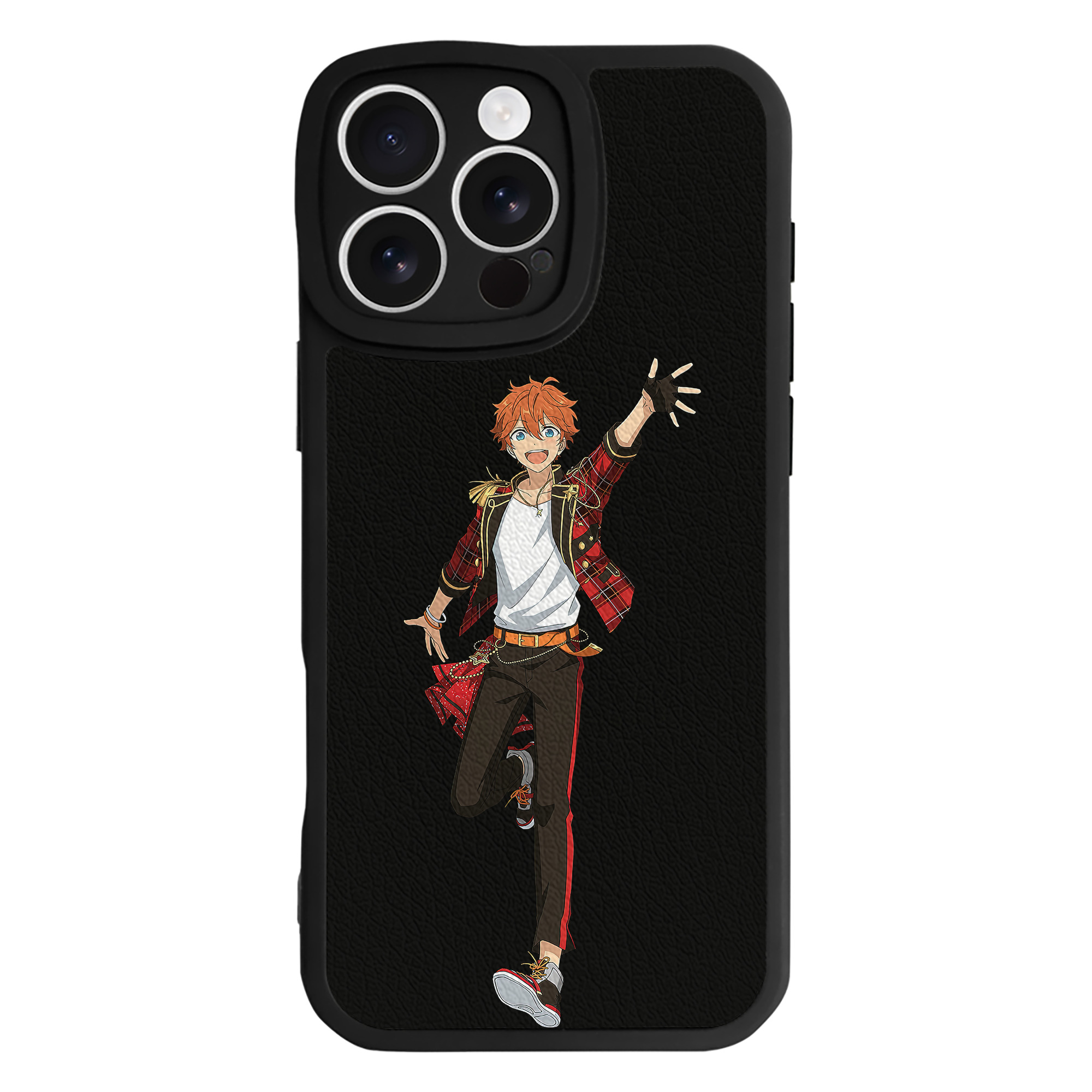 （画像用） あんさんぶるスターズ! Ensemble Stars 【iPhone 16シリーズ対応】シリコンスマホケース（レザー調） 材質：シリコン